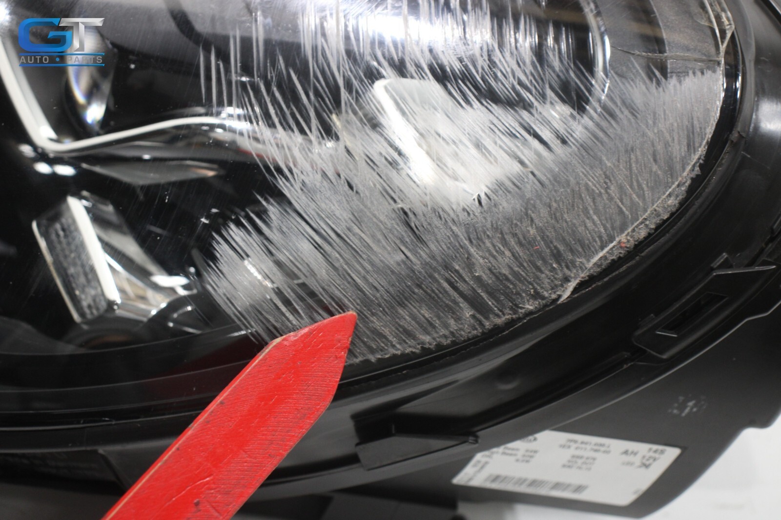 PORSCHE CAYENNE FRONT LEFT DRIVER SIDE HEADLIGHT LIGHT LAMP OEM  