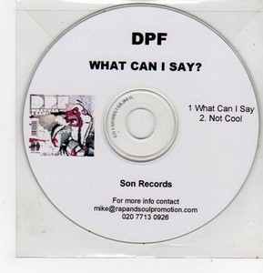 (FF564) DPF, What Can I Say? - DJ CD