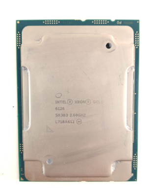 Intel Xeon Gold 6126 2,60 GHz / 12-Core Prozessor - SR3B3