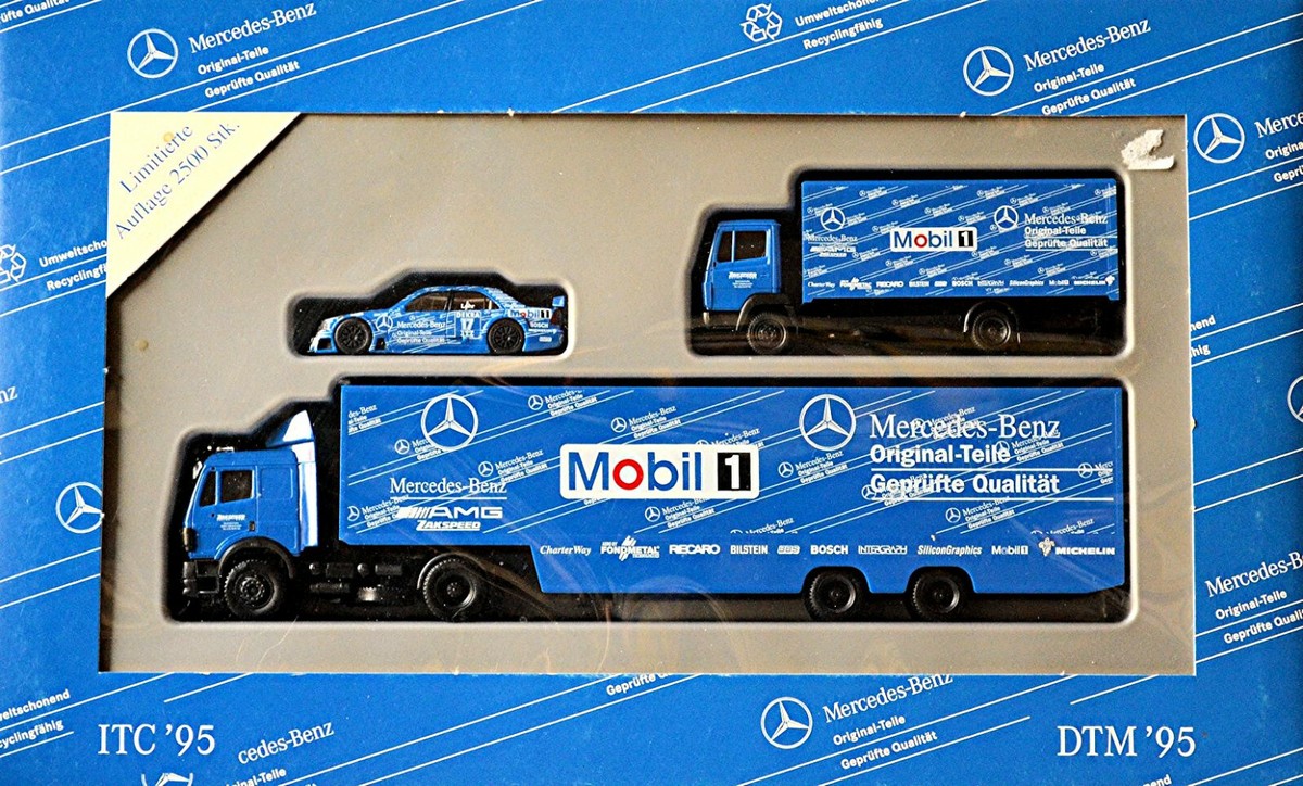 Mercedes Benz Set DTM´95 Original Teile Zakspeed Racing #17