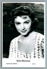 Sylva Koscina (C) Swiftsure Postcard year 2000 modern print 216/5 glamour photo