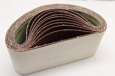 x10 Sanding Belts 100mm x 560mm 36 Grit Pack of 10 sander belts Belt Sander