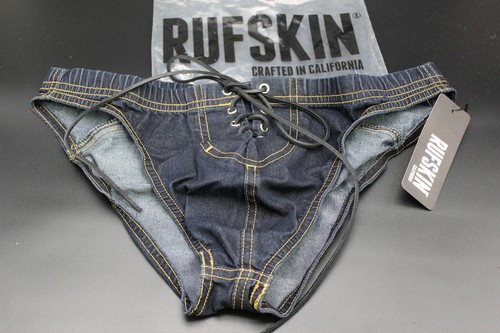 Rufskin Men Indigo blue denim stretch 