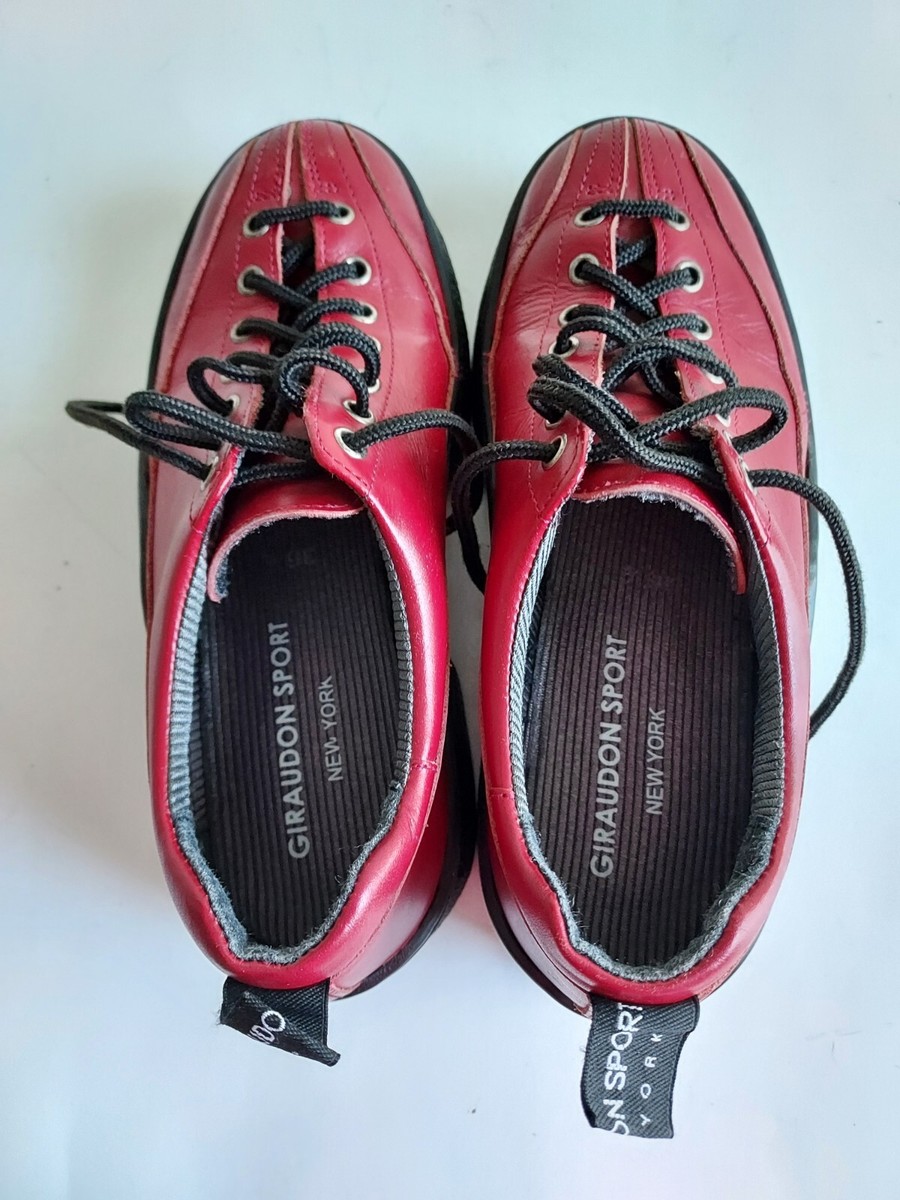 Giraudon Sport New York Oxblood Red Thick Sole Laced Leather Giraudon Sport New York Oxblood Red Thick Sole Laced Leather