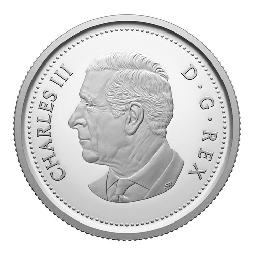 2024 King Charles III SET of 3 First Strike Coins 25c 10c 5c Royal Canadian Mint - Picture 4 of 8
