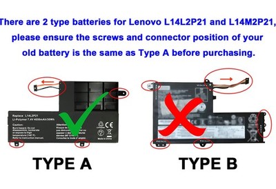 Akku für Lenovo Yoga 500-15ACL,500-15IHW,5B10G78610,5B10G78612,5B10K10182