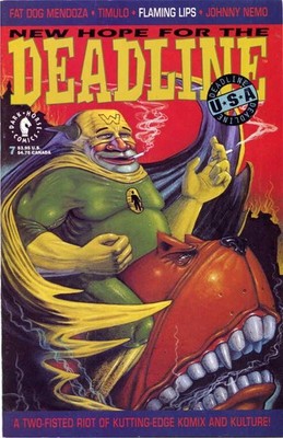 Deadline USA (2nd Series) #7 VF; Dark Horse | Flaming Lips - w/Bag+Board