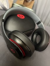 Legendary Beats by Dr. Dre Studio V2 Wireless Jet Black Over The Ear Headphones