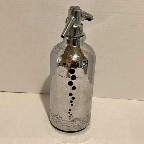 Soda King Seltzer Syphon Chrome 12 1/8” - Picture 15 of 24