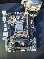 Mainboard Gigabyte GA-H110M-D2P  +Intel Core I3- 6100-3,70ghz 6.Gen. DDR4 Slots