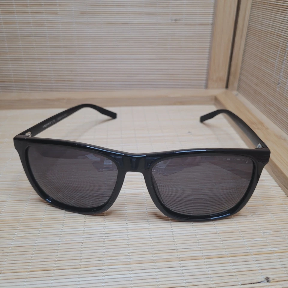 Gafas de sol polarizadas Merry's S8286 para hombre/mujer - marco negro clásico Foto 2 de 4