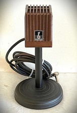 Rare Vintage 1950's Brush BA-116 Crystal Microphone, working crystal, with stand