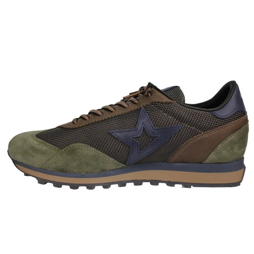Cetti Herren Leder Sneaker C1259 Ante Cooper kombat braun grün - Picture 4 of 5