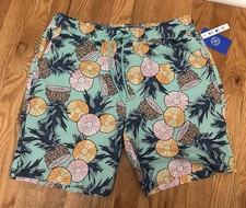 Hurley Bahia Volley Swim Trunks Men s Small Drawstring Lined NWT