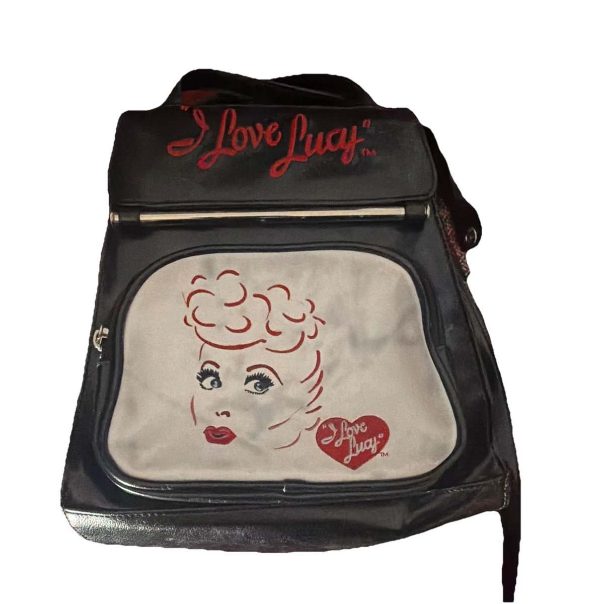 Do not buy Vintage I Love Lucy mini backpack purse retro done I Love Lucy! Vintage Embroidered Back Purse. Super Cute! | eBay main image 4