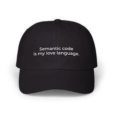 Funny Developer Hat Gift Idea Semantic Code I...