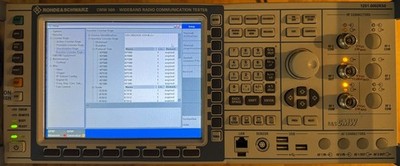 Rohde&Schwarz CMW500 Wideband Radio Comms Tester: Capable of LTE/cell, WiFi, BT