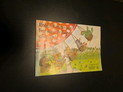 Robbi Rennmaus Hat Eine Pollenallergie! Eine Mäusegeschichte Buch von 1992 RAR