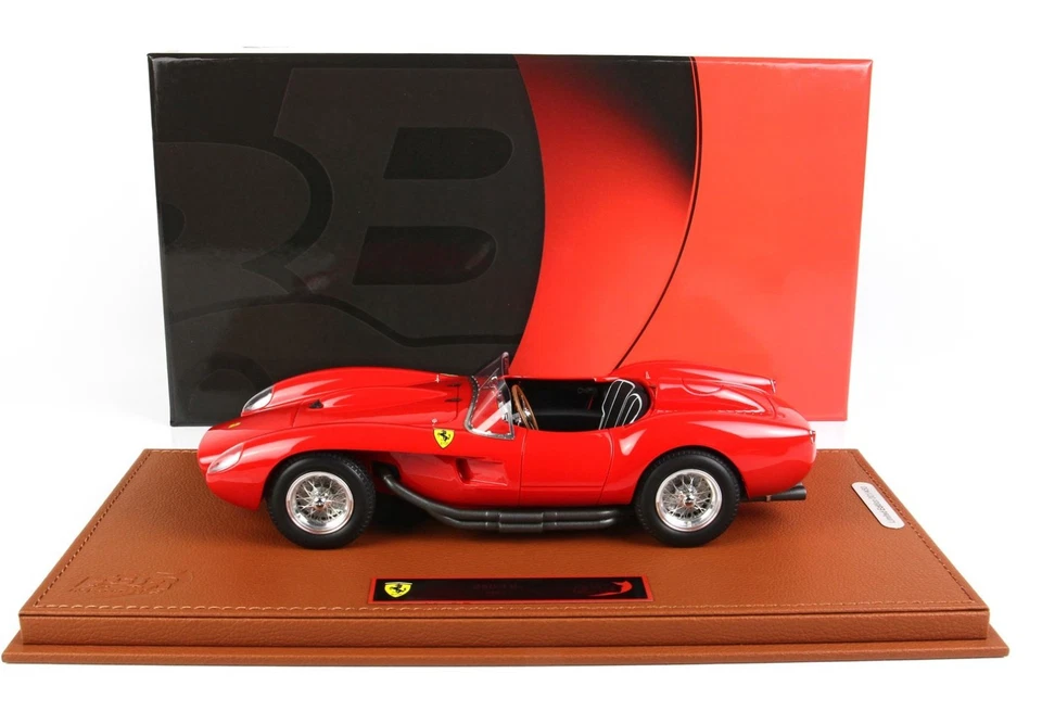 1:18 BBR Ferrari 250 Testarossa 1957 Rosso 322 BBRC1855A11-VET 50 pièces - Photo 1/4