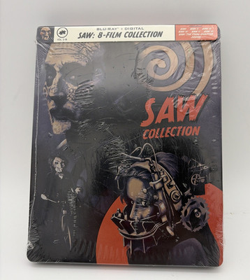 Saw: 8 Film Collection Blu-ray Steelbook Lionsgate  Horror - New & Sealed. 