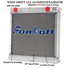 3-row Aluminum Racing Radiator For Dragster Roadster Double Pass Us 3-row Aluminum Racing Radiator For Dragster Roadster Double Pass Us
