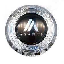 Asanti Black Label Center Cap Chrome Floatingspinning 4-38 Od Asanti Black Label Center Cap Chrome Floatingspinning 4-38 Od