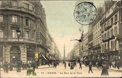 Ak Paris I Louvre, Rue de la Paix - 4020317