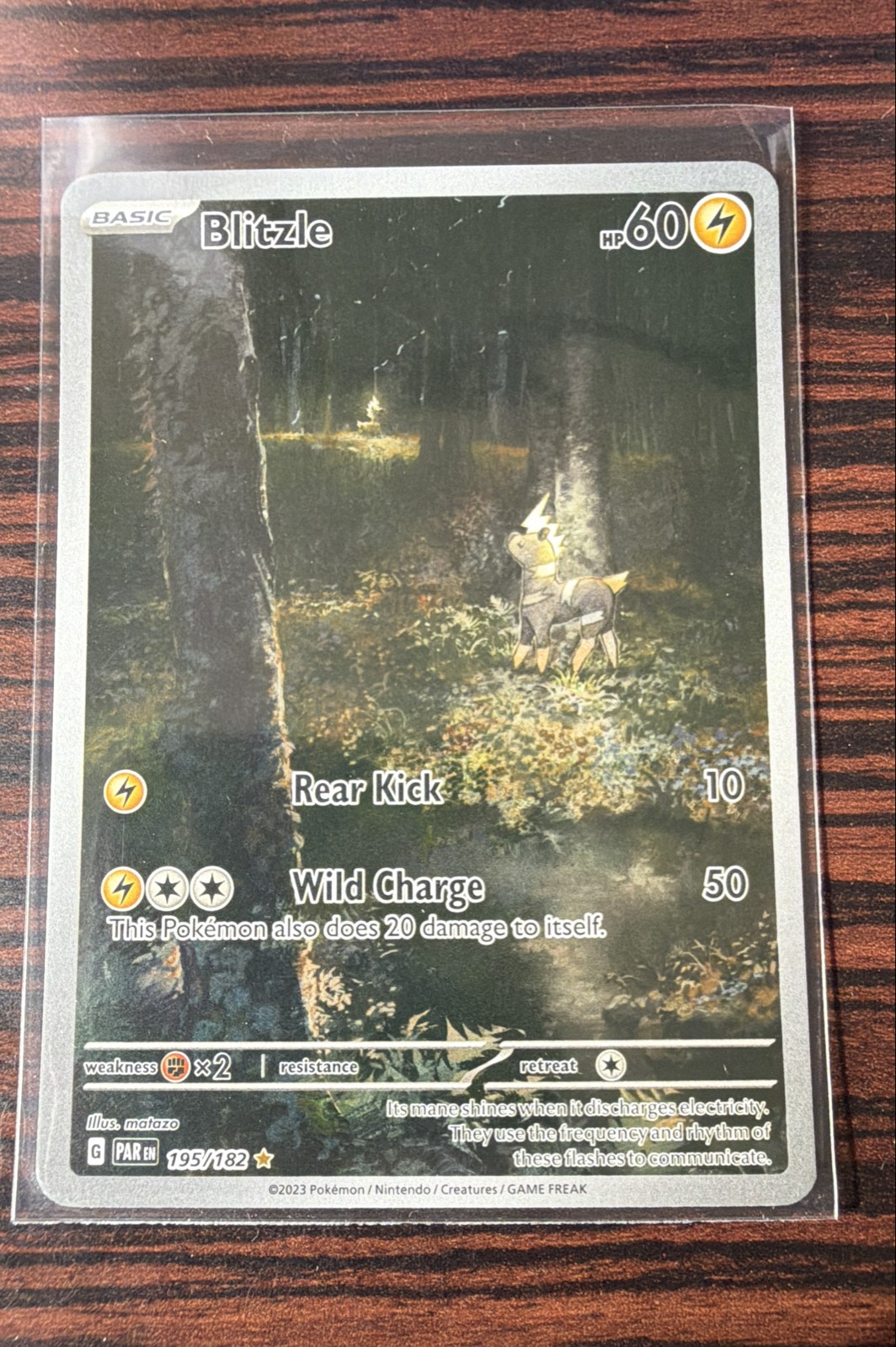 Blitzle 195/182 SV04: Paradox Rift Holo
