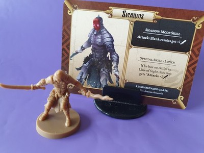 Massive Darkness  SICARIUS - HEROE Bloodmoon Assassin  Kickstarter