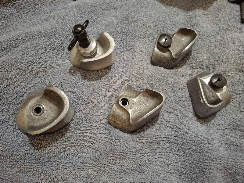 Lot Of Target Rifle Handstops Al Freeland  Type some complete some missing parts