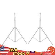 2pcs Photography Studio Lighting Softbox Photo Light Muslin Backdrop Stand Kit