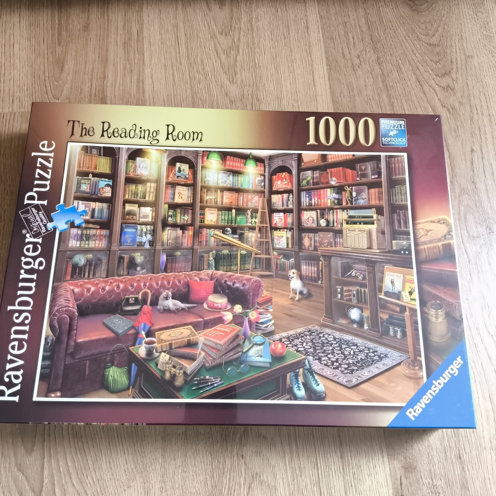 Ravensburger 1000 Piece Jigsaw Puzzle The Reading Room Premium Puzzle New
