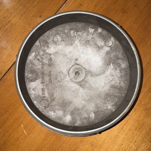FORD MUSTANG OEM WHEEL CENTER CAP SILVER FINISH E5ZC-1A097-BA 1985-1989 - Picture 2 of 2