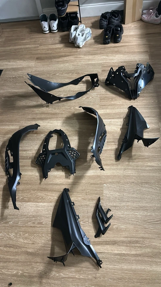 Kit de carenado para BMW S1000RR M1000RR 2019-2022 carrocería ABS azul rojo negro 19-22 Foto 4 de 4