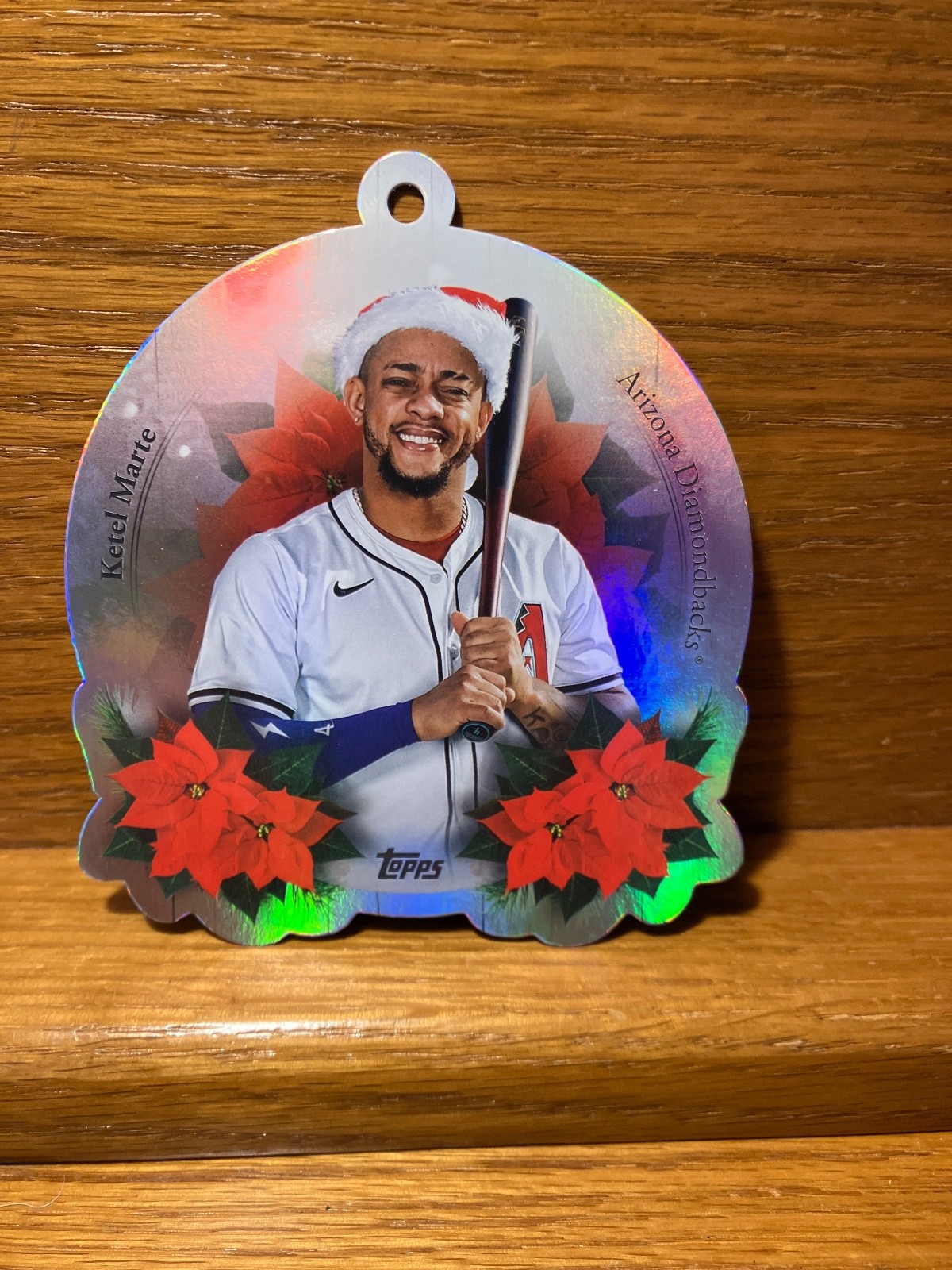 2025 Topps Holiday Ornament Ketel Marte #00-19 - Arizona Diamondbacks. mint +