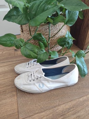 Fred Perry Sweat Terry Sneaker weiß Gr. 41