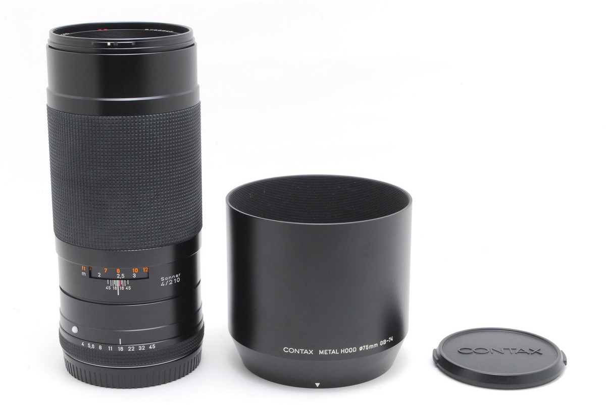 Top MINT] Contax Carl Zeiss Sonnar T* 210mm F/4 Lens for 645