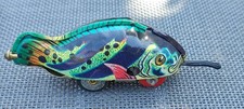 Tin Plate Collectors Toy, Big Fish eating Little Fish Reproduction