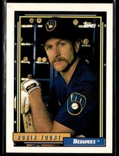 1992 Topps #90 Robin Yount Baseball Card 1102X