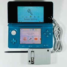 Nintendo 3DS Console Aqua Blue *LCD Discolor*...