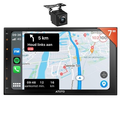 ATOTO A5L 7'' 2DIN Android Autoradio Touch Wireless CarPlay &Android Auto Gen AI