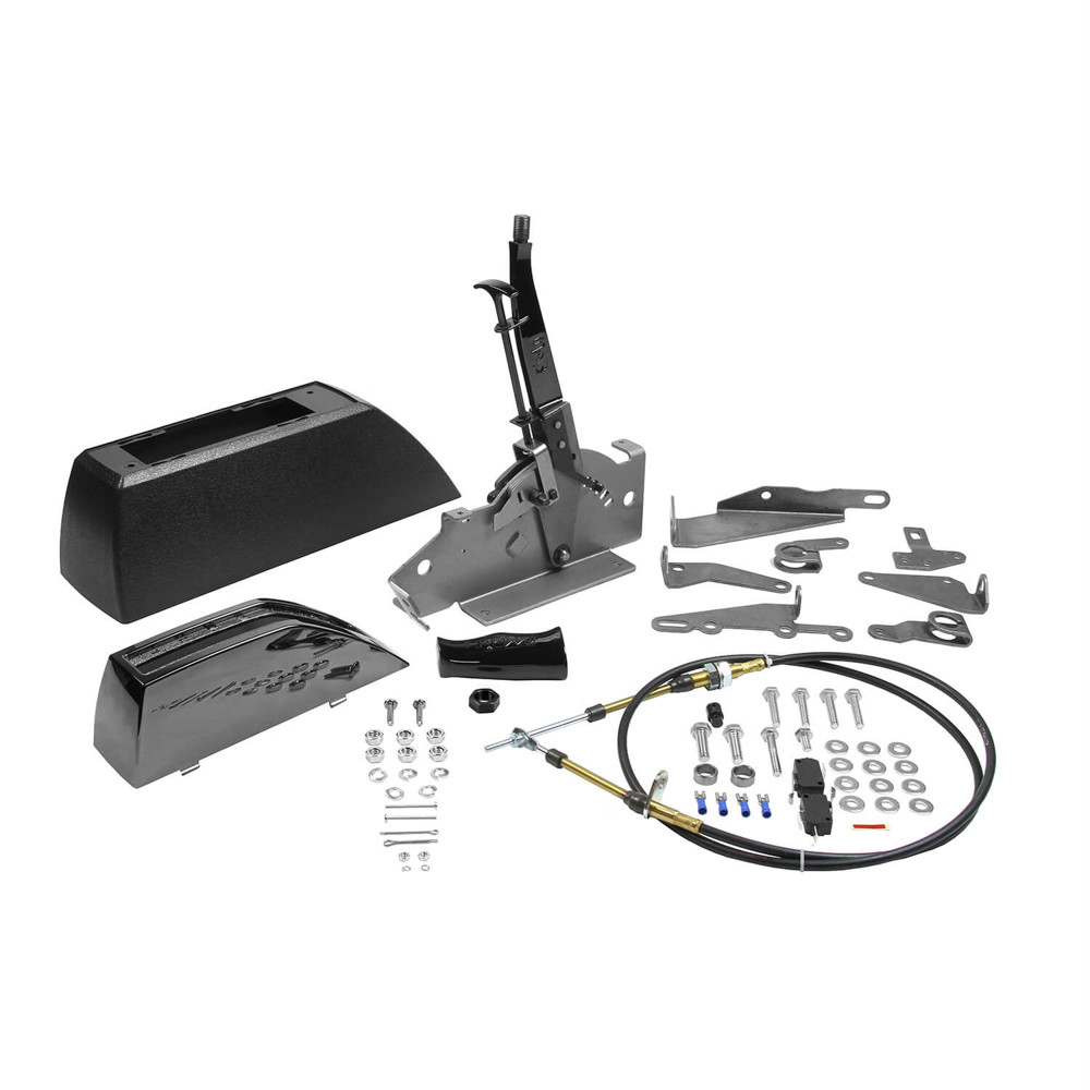 B&M Automotive 81681 Z-Gate Shifter - Black Automatic Kit