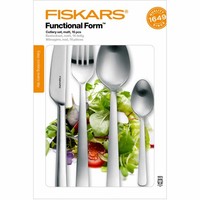 Fiskars Functional Form Besteckset 16-Tlg. Besteck Messer Gabel LöFfel TeelöFfel
