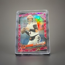 2025 Panini Prizm Joe Burrow Super Bowl Logo 60/60 bookend, Bengals 🔥