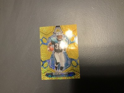 2024 Panini Mosaic Brian Mitchell No Huddle Gold Disco 12/24 EAGLES   RARE