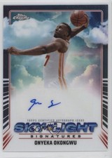 2024-25 Topps Chrome Sky-Light Signatures Onyeka Okongwu #SLS-OO Auto 1d4