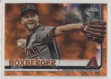 2019 Topps Chrome Sapphire Edition Orange 4/25 Brad Boxberger #305 0l6z