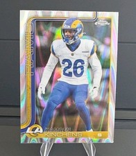 2025 TOPPS CHROME RAYWAVE REFRACTOR #174 KAMREN KINCHENS RAMS