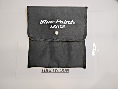 Blue Point Tools NEW BLACK 4 Position Scraper Bag BLACK BAG ONLY For Kit #USS103