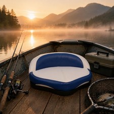 Triangle Boat Seat Sunlight-Resistant PVC Boat Chair Outdoor Use for Fishermen